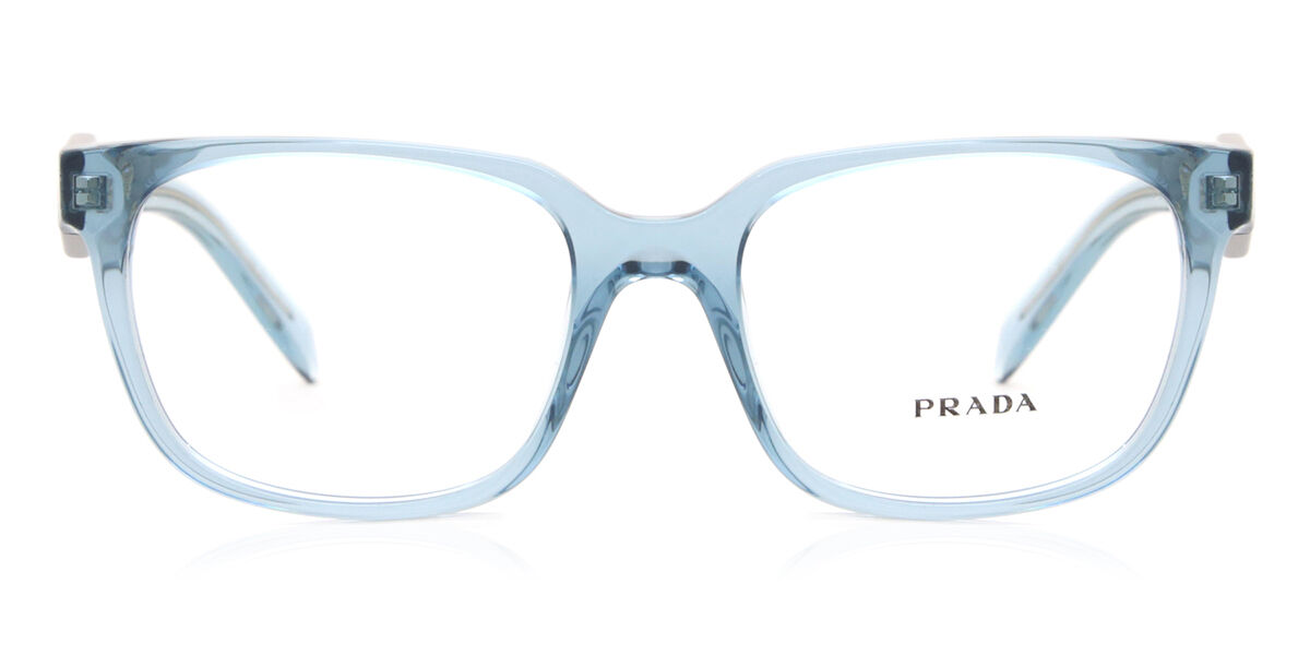 Image of Prada PR 17ZV 16J1O1 52 Niebieskie Damskie Okulary Korekcyjne PL