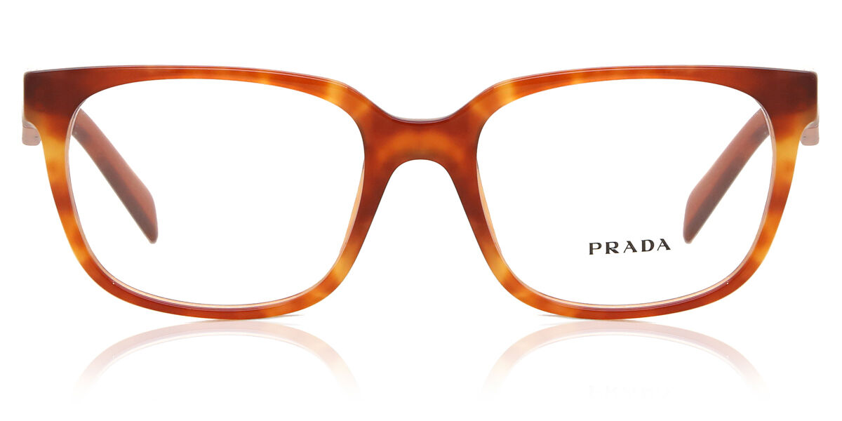 Image of Prada PR 17ZV 4BW1O1 Óculos de Grau Tortoiseshell Feminino PRT