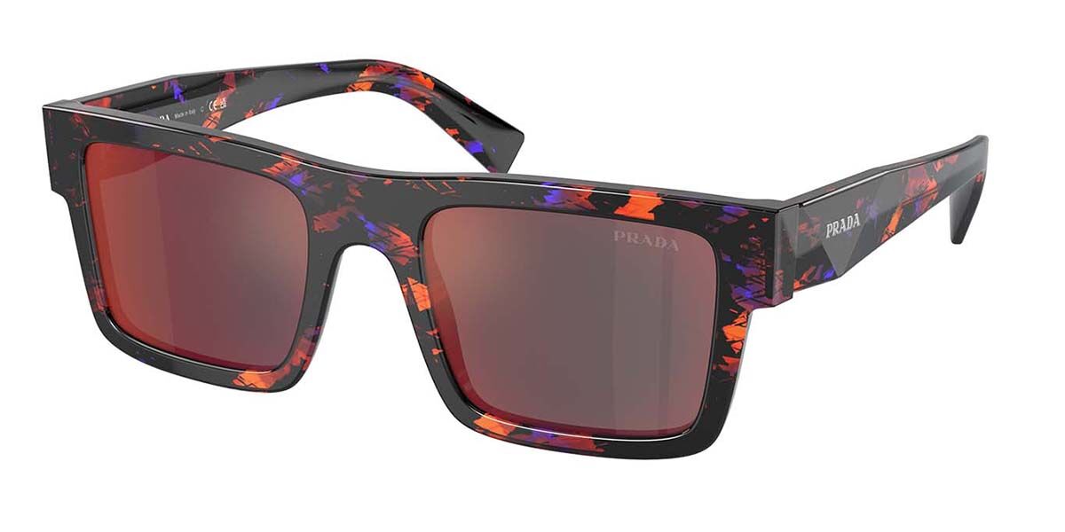 Image of Prada PR 19WS 06V40E Óculos de Sol Pretos Masculino PRT