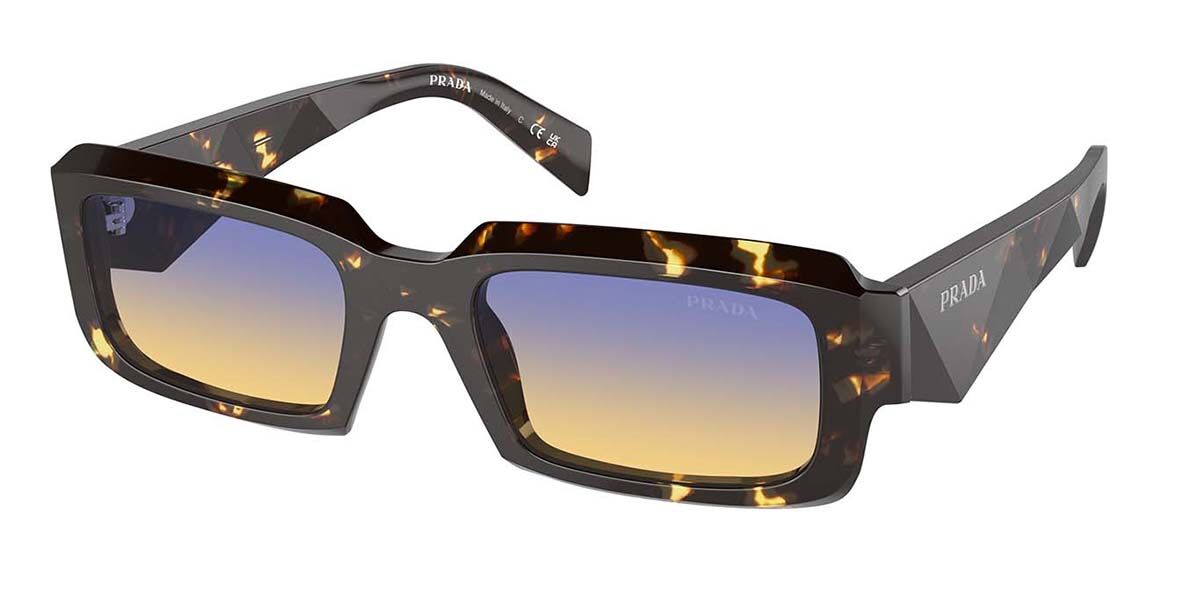 Image of Prada PR 27ZS 16O50E Óculos de Sol Tortoiseshell Masculino BRLPT