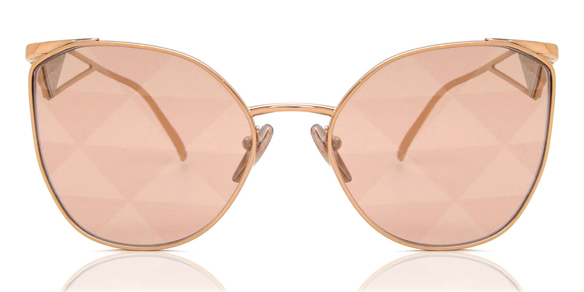 Image of Prada PR 50ZS SVF05T Óculos de Sol Rose-Dourados Feminino BRLPT