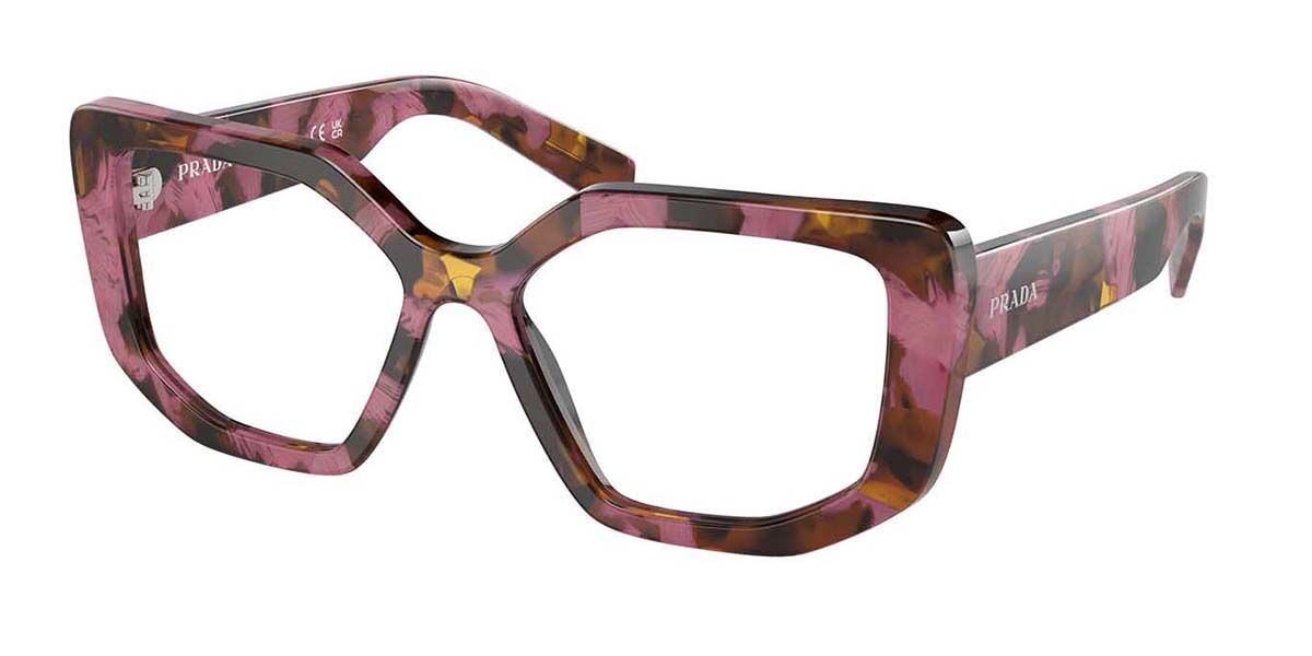 Image of Prada PR A04V 18N1O1 Óculos de Grau Tortoiseshell Feminino PRT