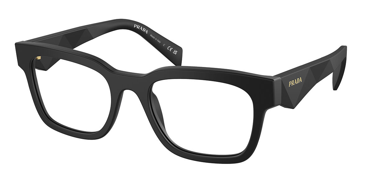 Image of Prada PR A10V 12P1O1 Gafas Recetadas para Hombre Negras ESP