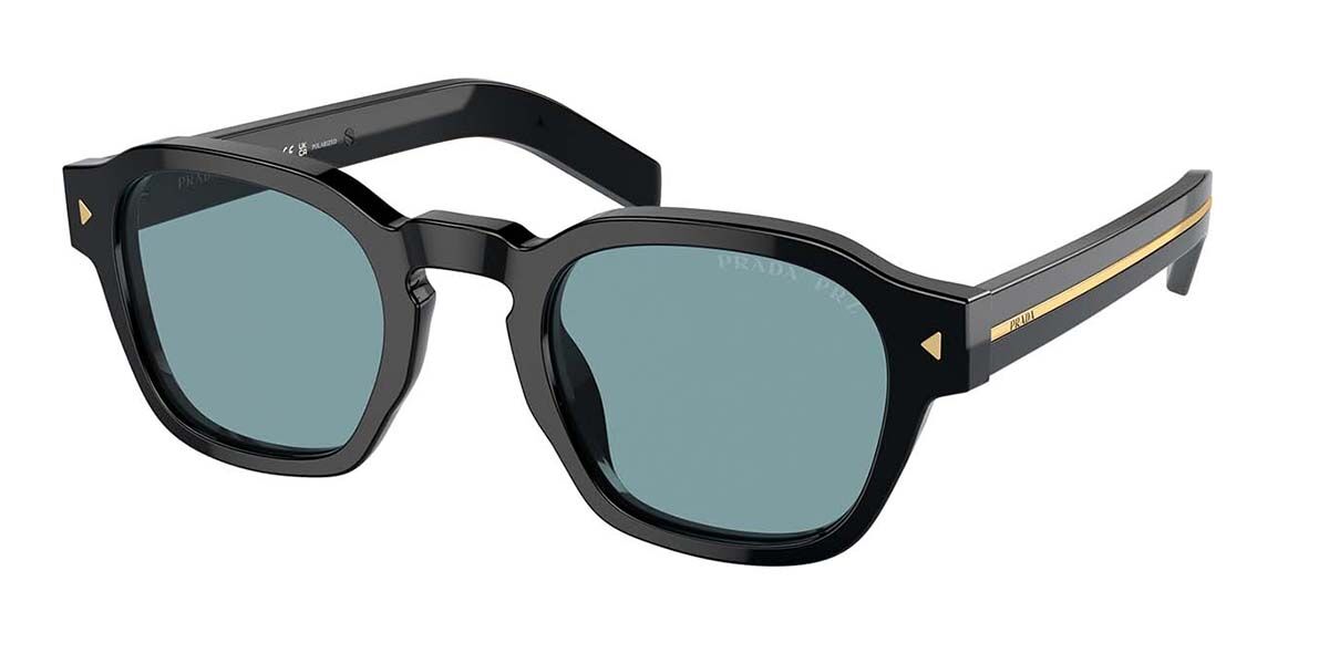 Image of Prada PR A16S Polarized 16K04D Óculos de Sol Pretos Masculino BRLPT