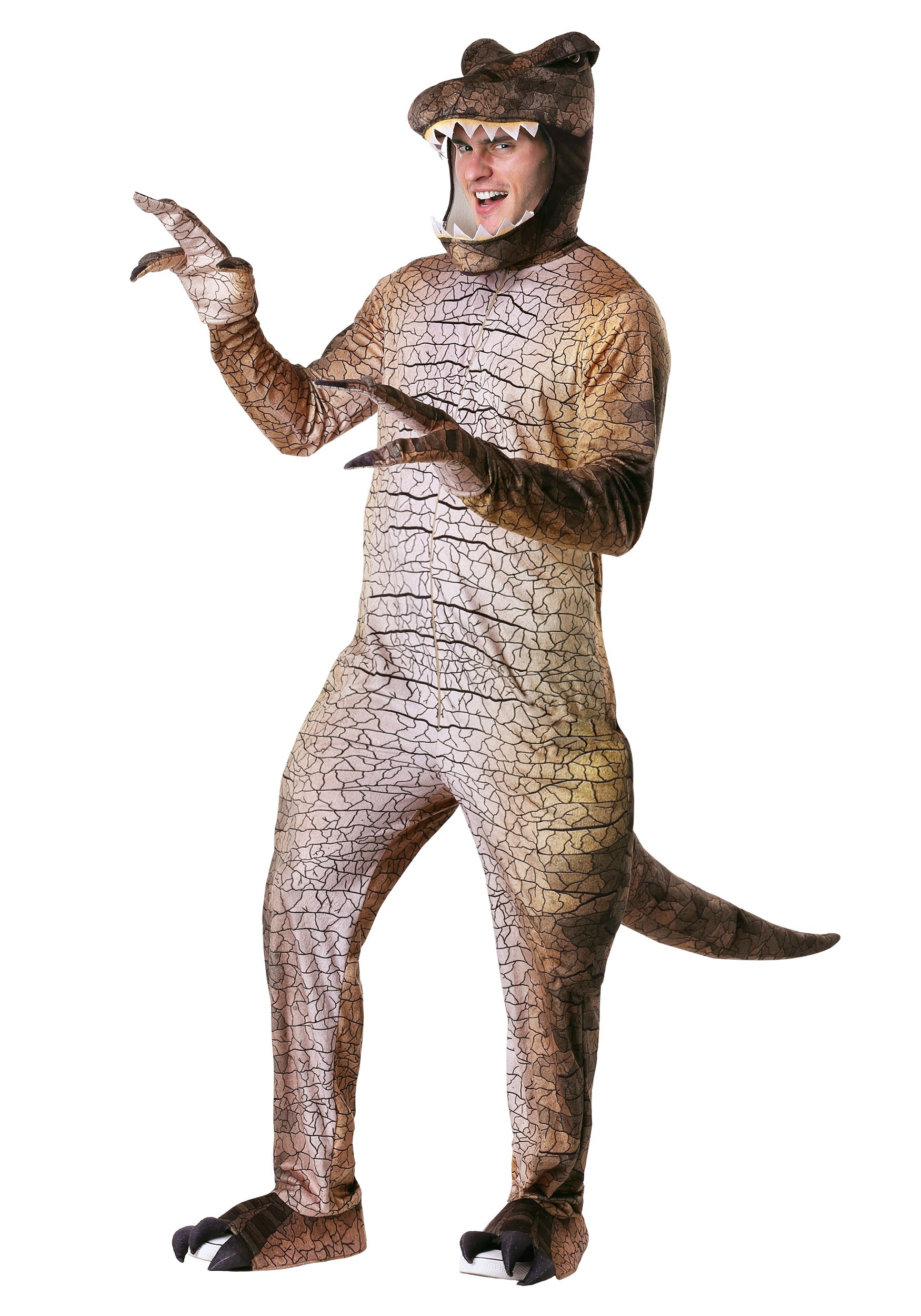 Image of Prehistoric T-Rex Dinosaur Costume for Adult Men ID FUN0672AD-S