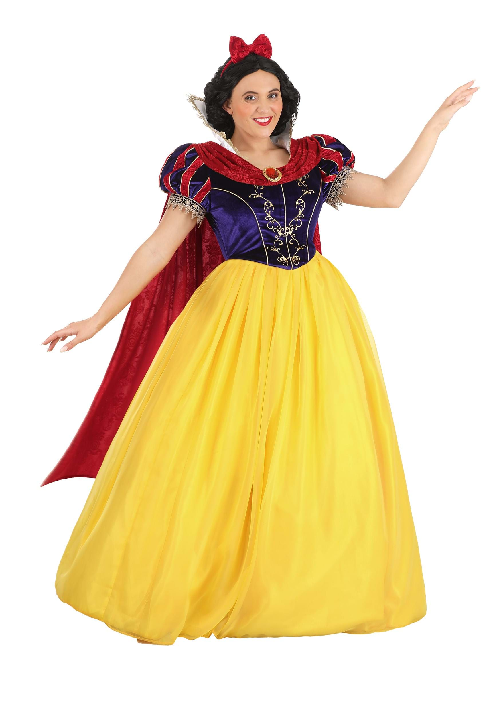 Image of Premium Disney Snow White Women's Costume | Disney Costumes ID FUN3381AD-M