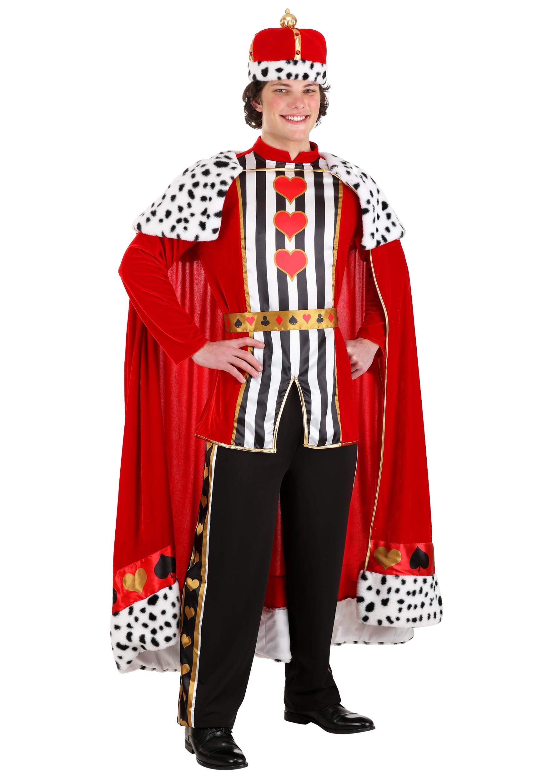 Image of Premium King of Hearts Costume for Adults ID FUN3840AD-M
