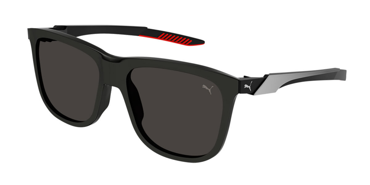 Image of Puma PU0360S 001 57 Lunettes De Soleil Homme Noires FR