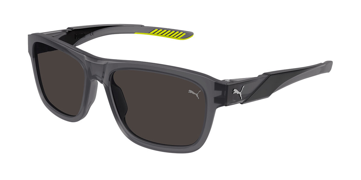 Image of Puma PU0377S 001 57 Lunettes De Soleil Homme Grises FR