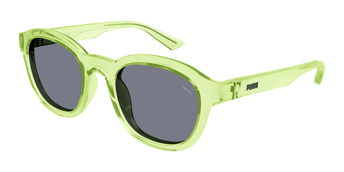 Image of Puma PU0422S 003 Óculos de Sol Verdes Feminino BRLPT