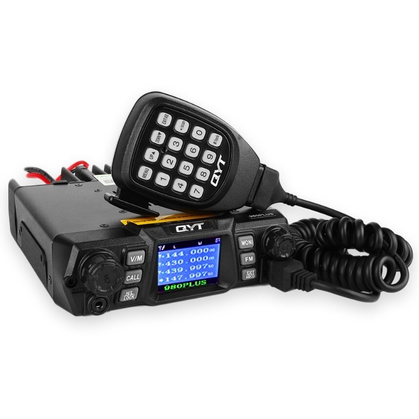 Image of QYT KT-980 Plus VHF 136-174mhz UHF 400-470mhz 75W Dual Band Base Car Mobile Radio Amateur