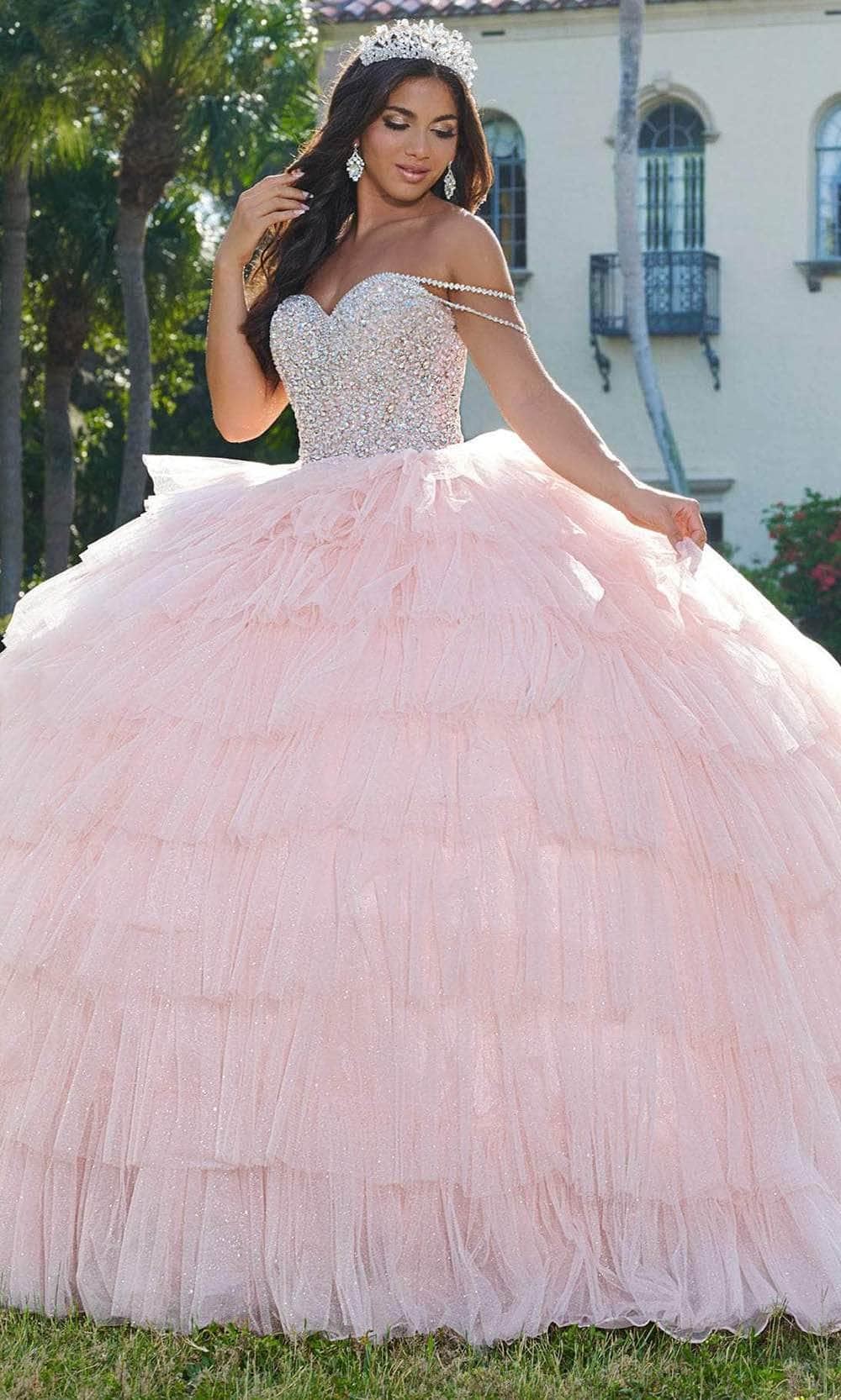 Image of Quinceanera Collection 26071 - Beaded Sweetheart Ballgown