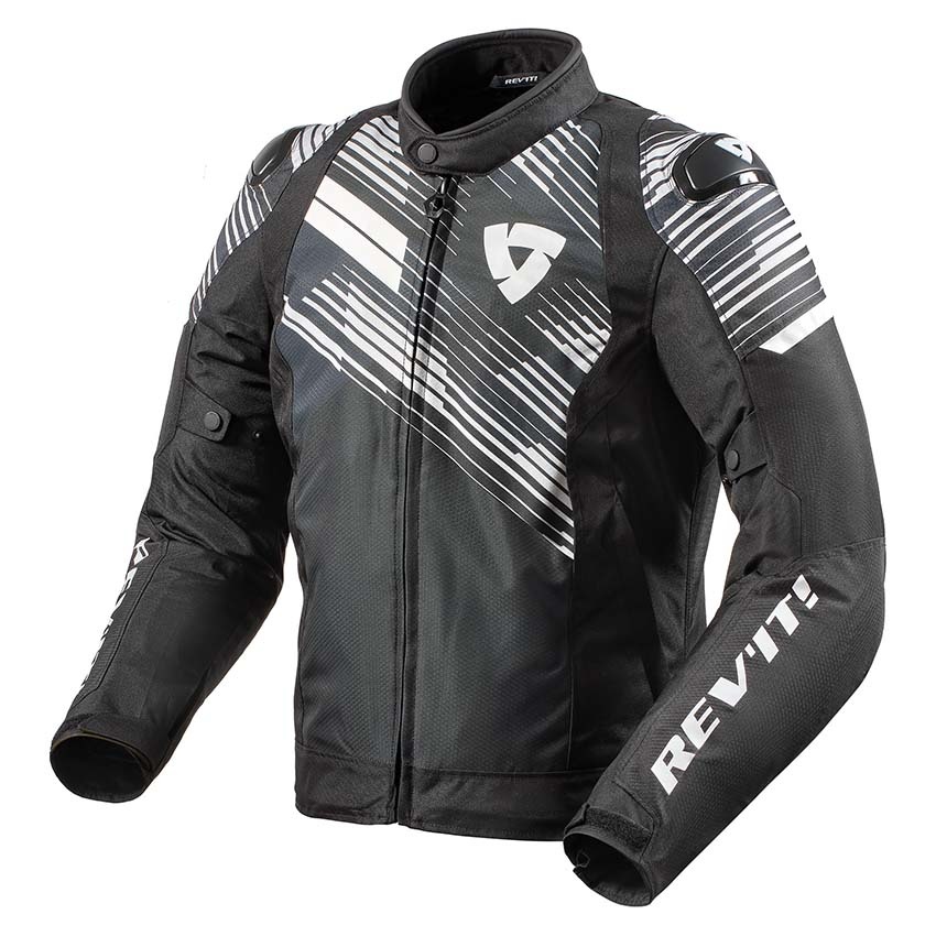 Image of REV'IT! Apex TL Jacket Black White Size S EN