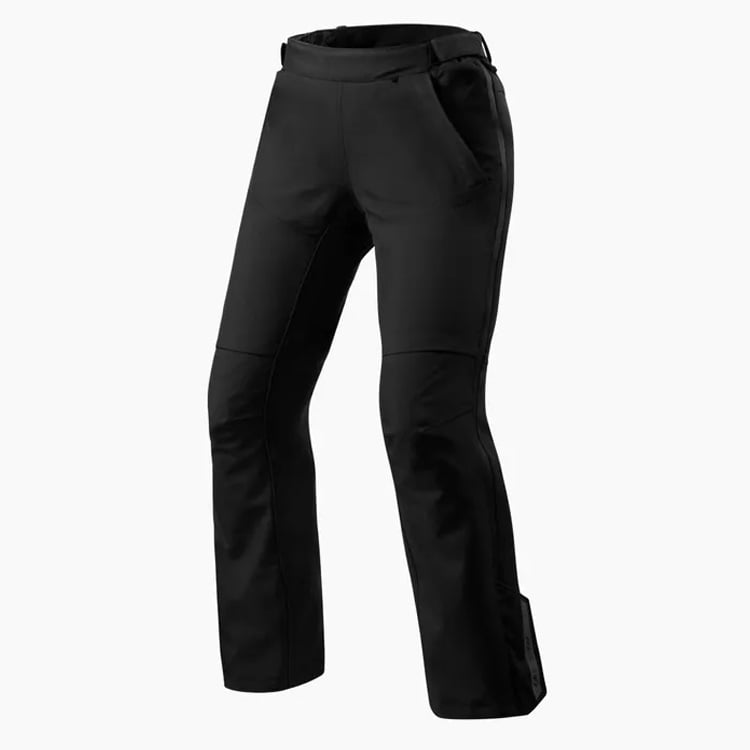 Image of REV'IT! Berlin H2O Ladies Noir Courte Pantalon Taille 38