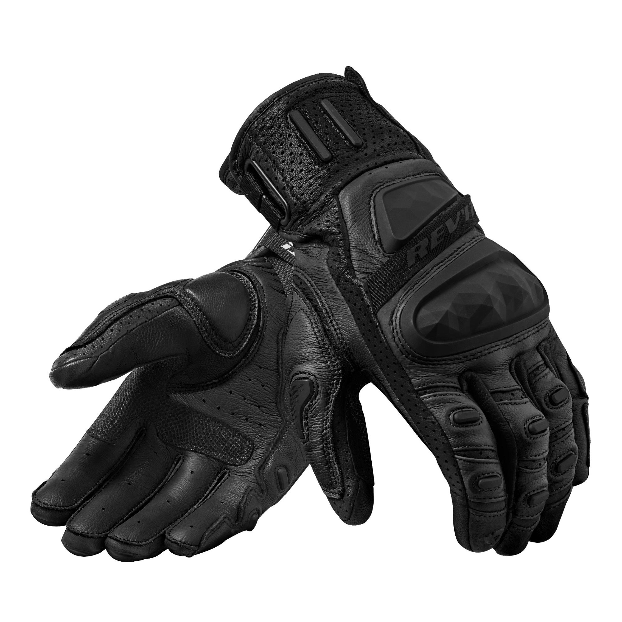 Image of REV'IT! Cayenne 2 Schwarz Handschuhe Größe M