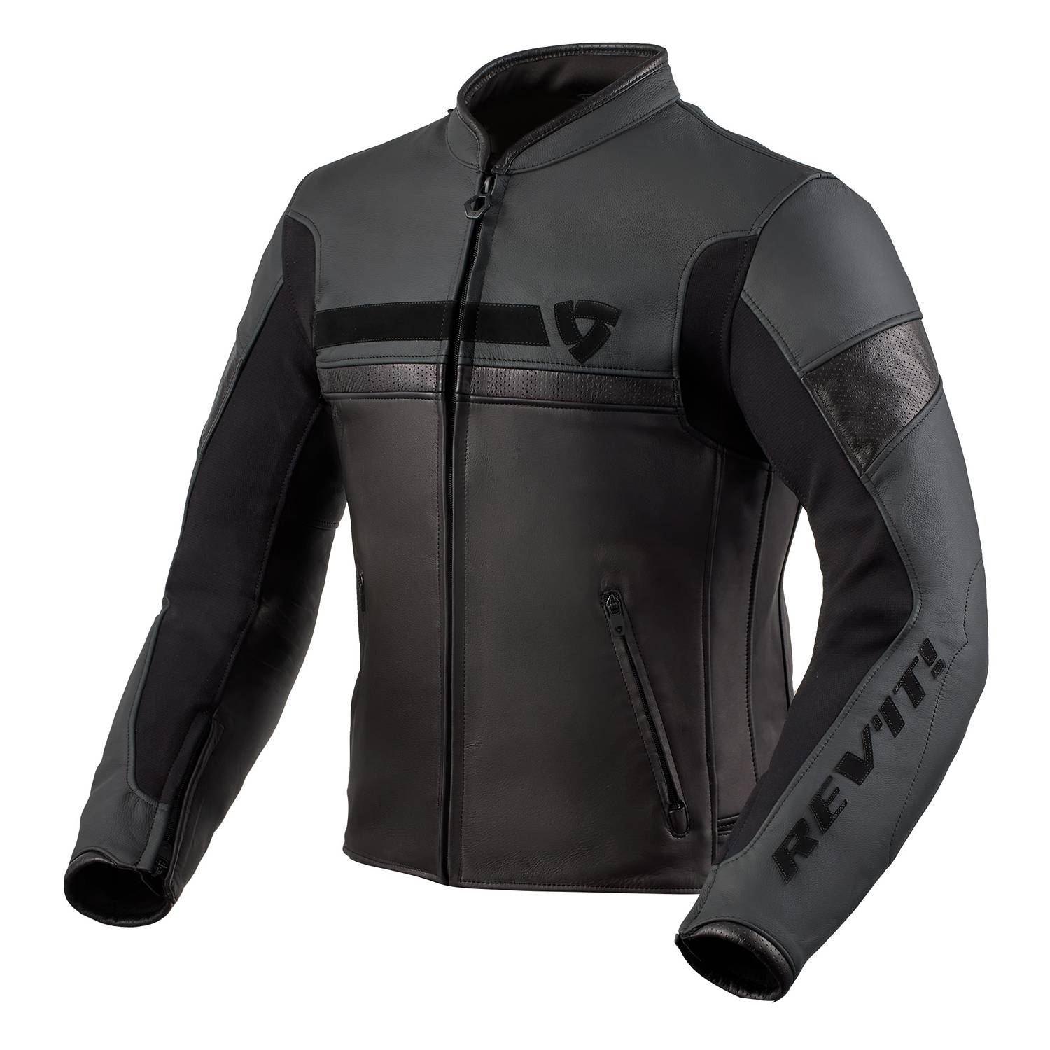 Image of REV'IT Chaqueta Mile Negra Talla 50