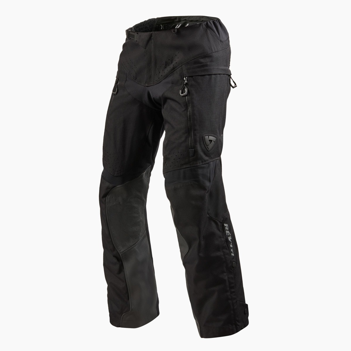 Image of REV'IT! Continent Black Motorcycle Pants Talla XYL