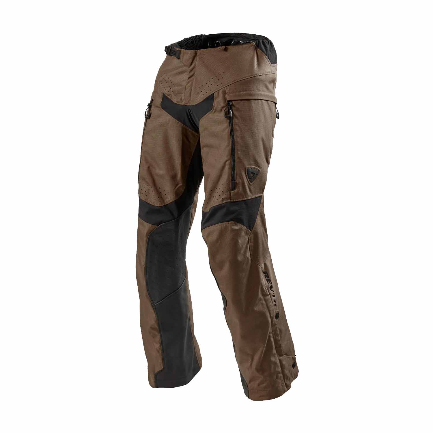 Image of REV'IT! Continent Pants Brown Short Talla XYL