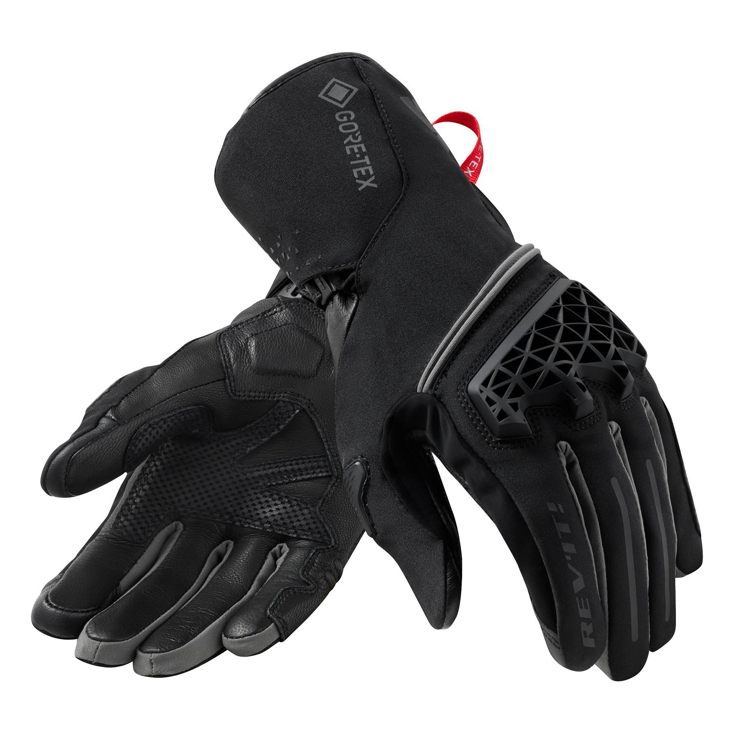 Image of REV'IT! Contrast GTX Gants Noir Gris Taille 3XL