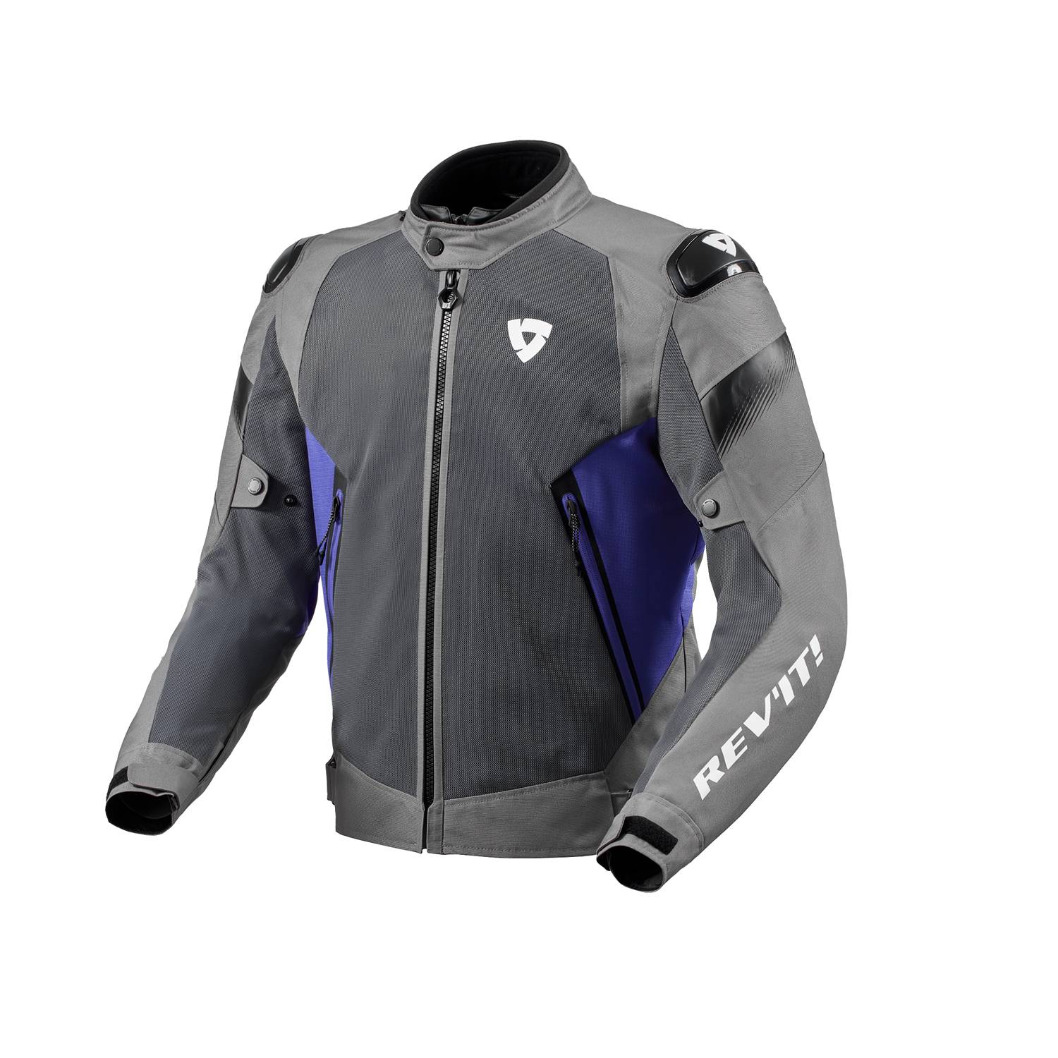 Image of REV'IT! Control Air H2O Jacket Grey Blue Größe XL