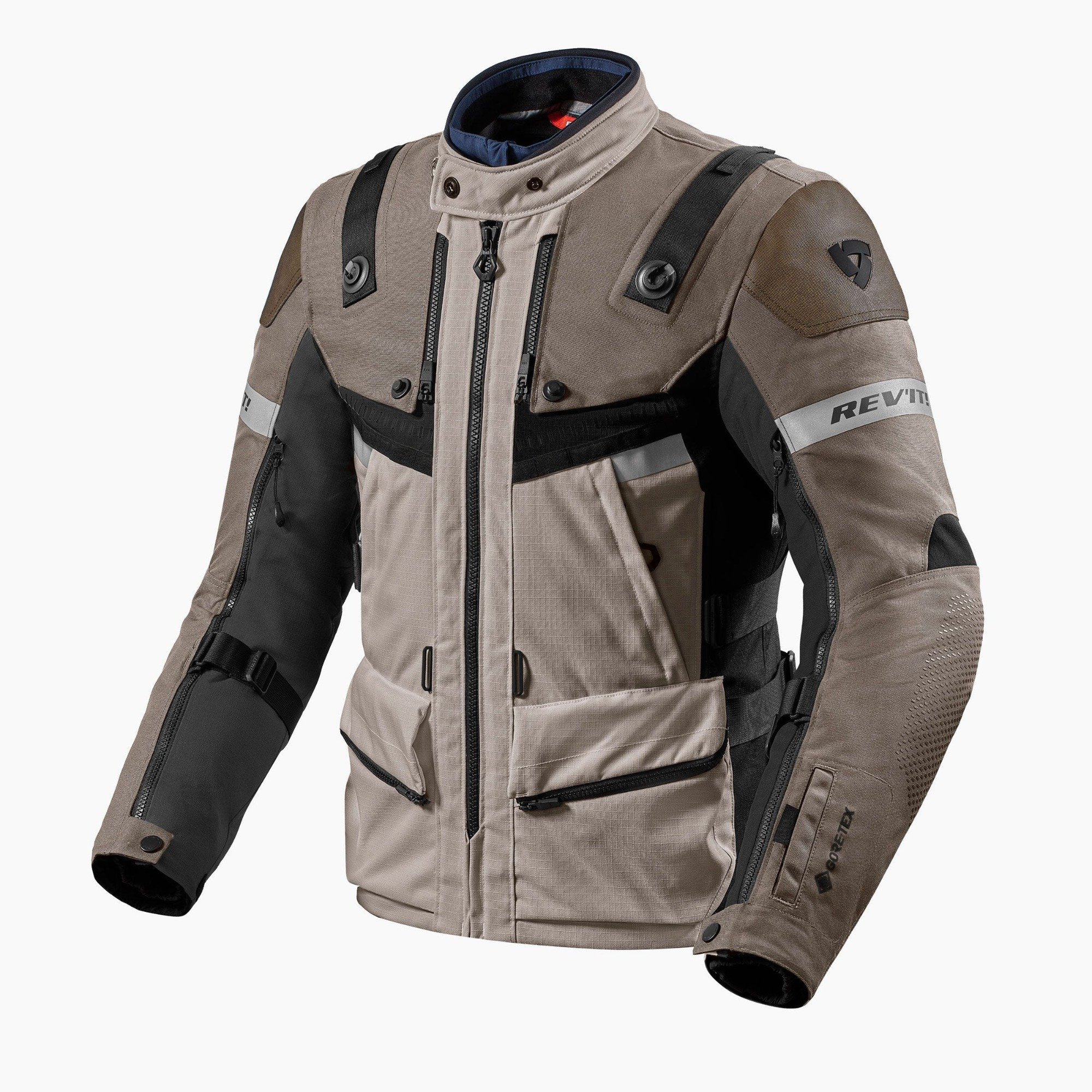 Image of REV'IT! Defender 3 GTX Sand Noir Blouson Taille M