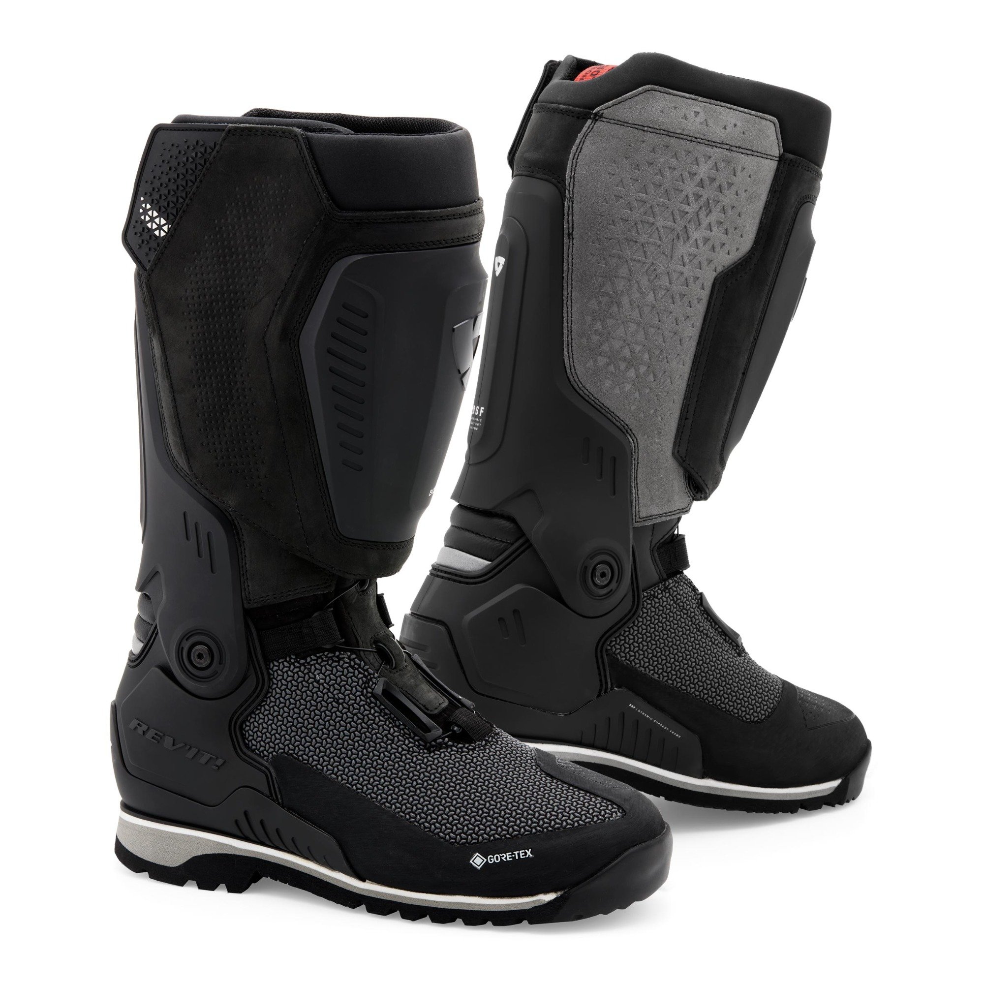 Image of REV'IT! Expedition GTX Bottes Noir Gris Taille 44