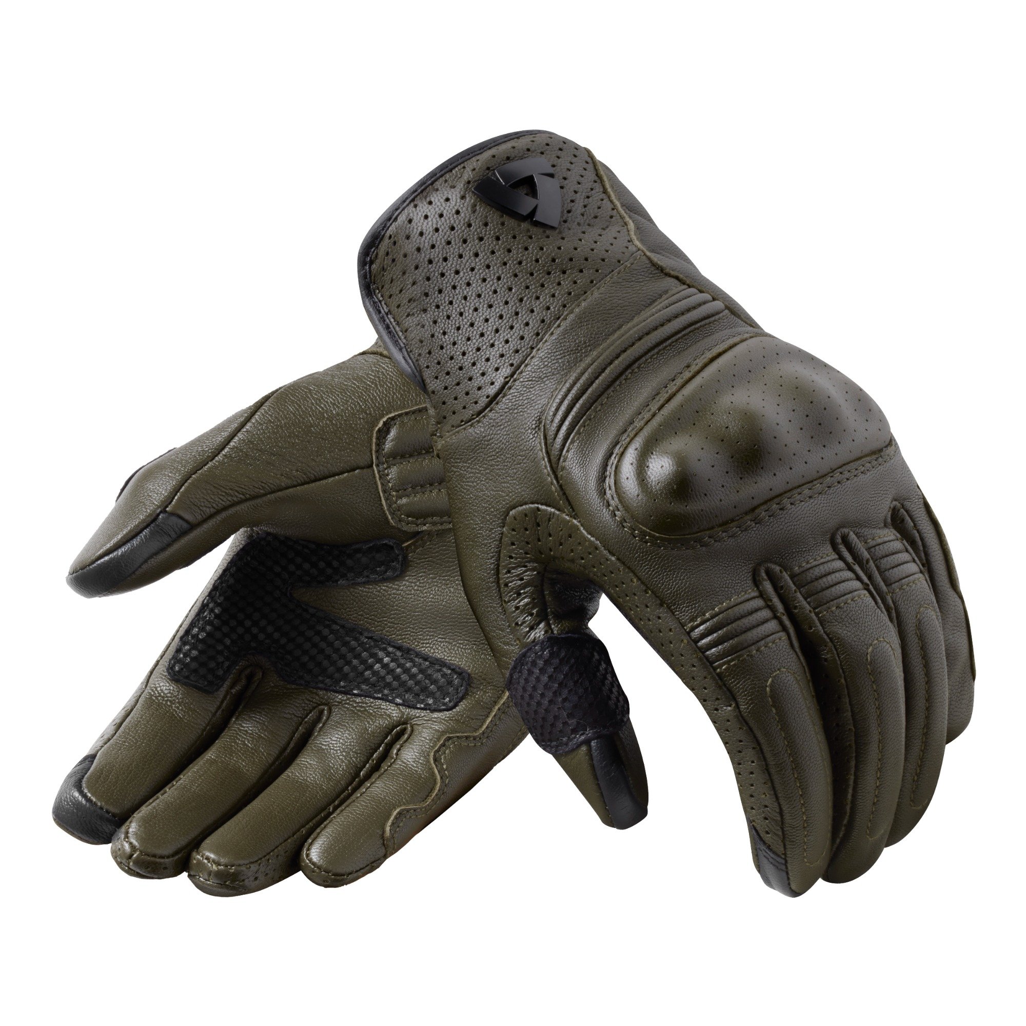 Image of REV'IT! Gloves Monster 3 Dark Green Size M EN