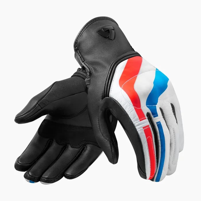 Image of REV'IT! Gloves Redhill Red Blue Talla L