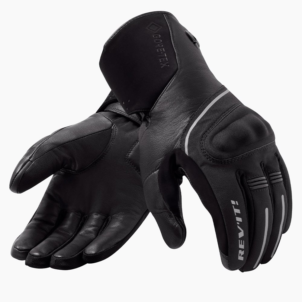 Image of REV'IT! Gloves Stratos 3 GTX Ladies Black Size L ID 8700001369862