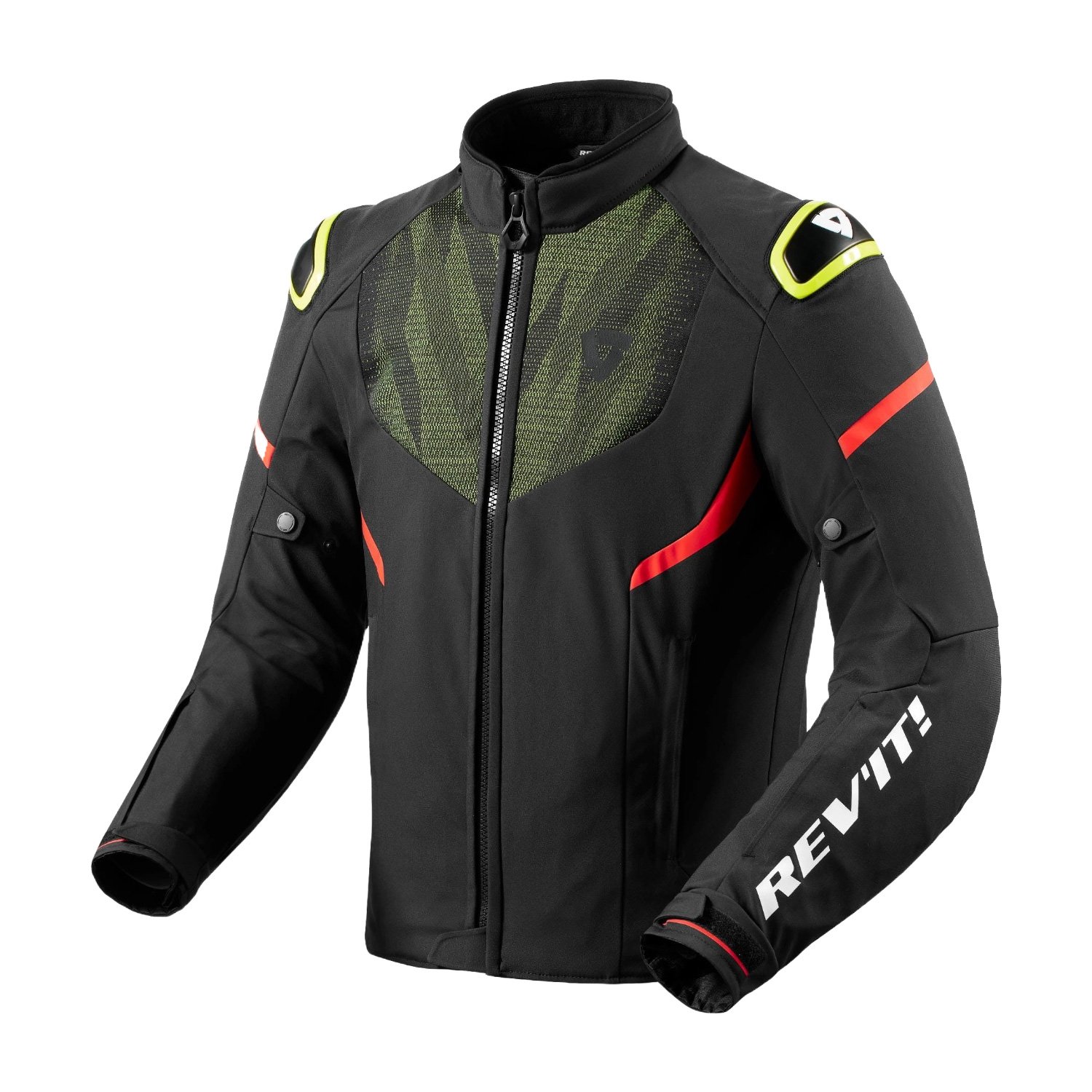 Image of REV'IT! Hyperspeed 2 H2O Schwarz Neon Gelb Jacke Größe 3XL