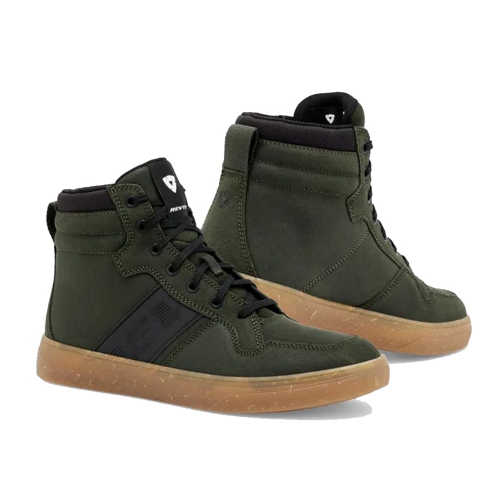 Image of REV'IT! Kick Shoes Dark Green Brown Size 40 ID 8700001368421
