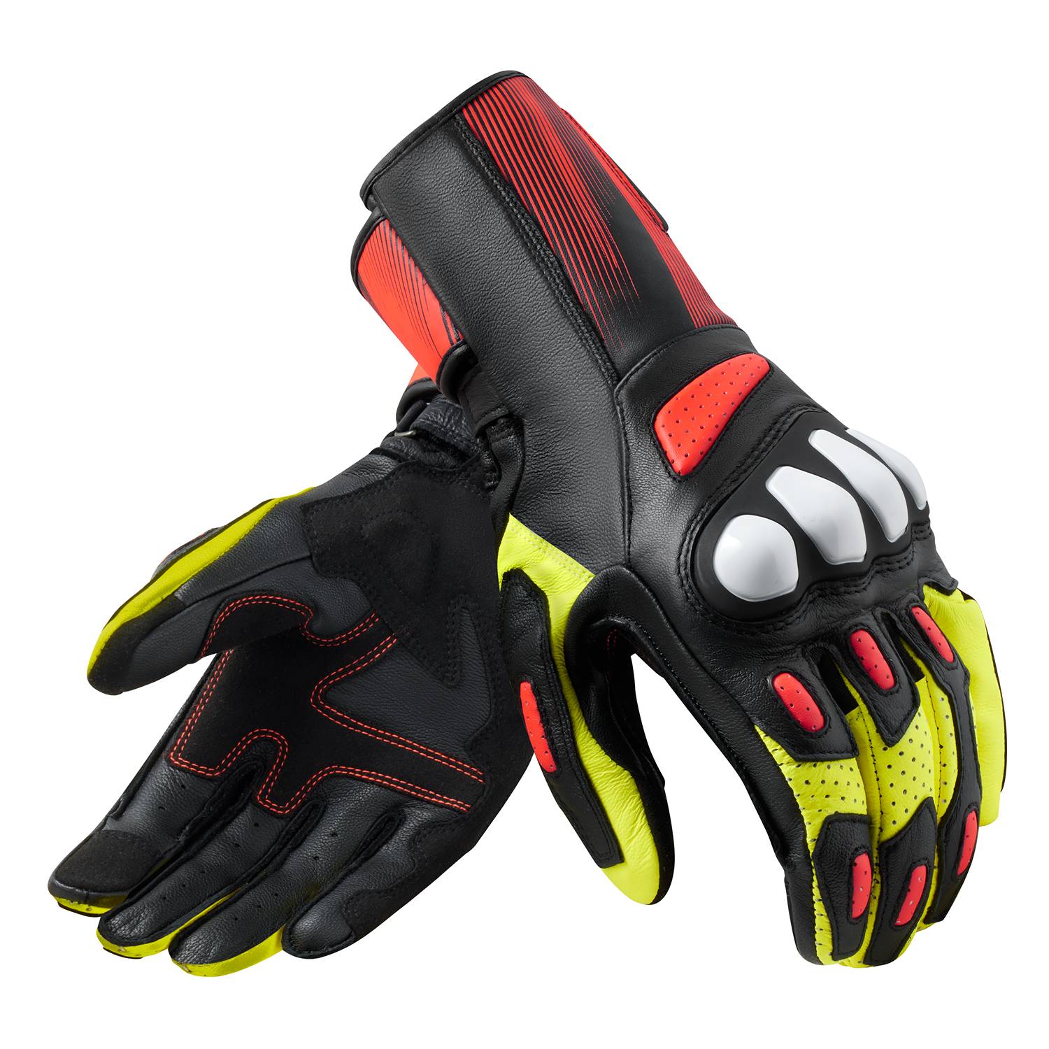 Image of REV'IT! Metis 2 Gants Noir Neon Jaune Taille 3XL