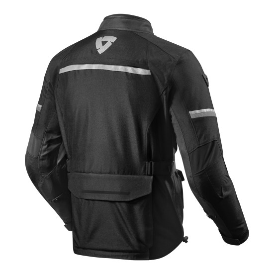 Image of REV'IT! Outback 3 Jacket Black Silver Size S ID 8700001264174