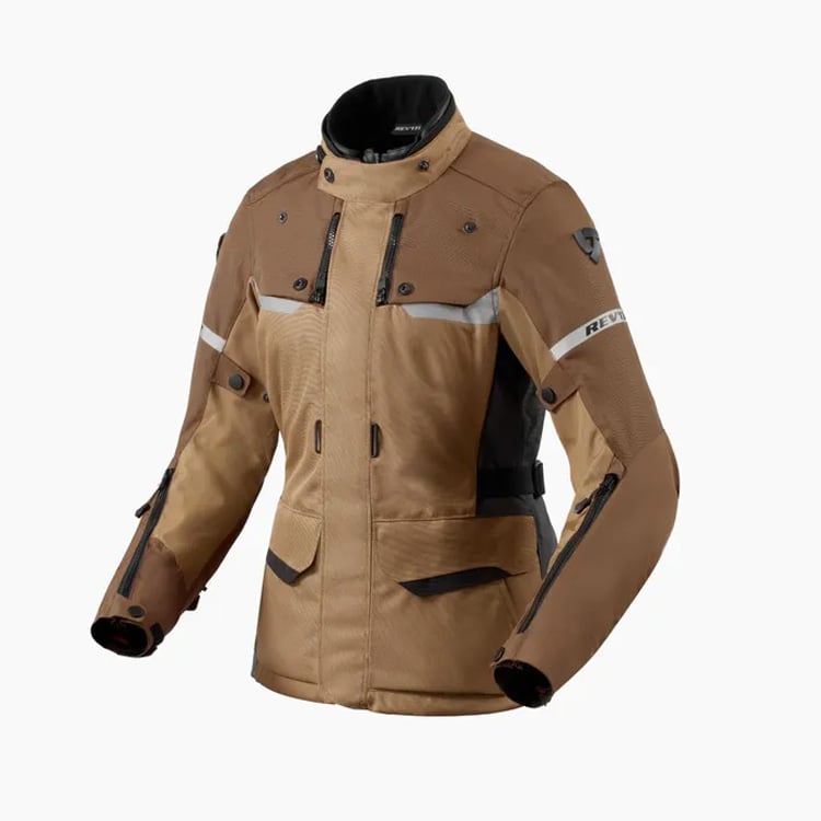 Image of REV'IT! Outback 4 H2O Jacket Lady Brown Size 40 ID 8700001363884