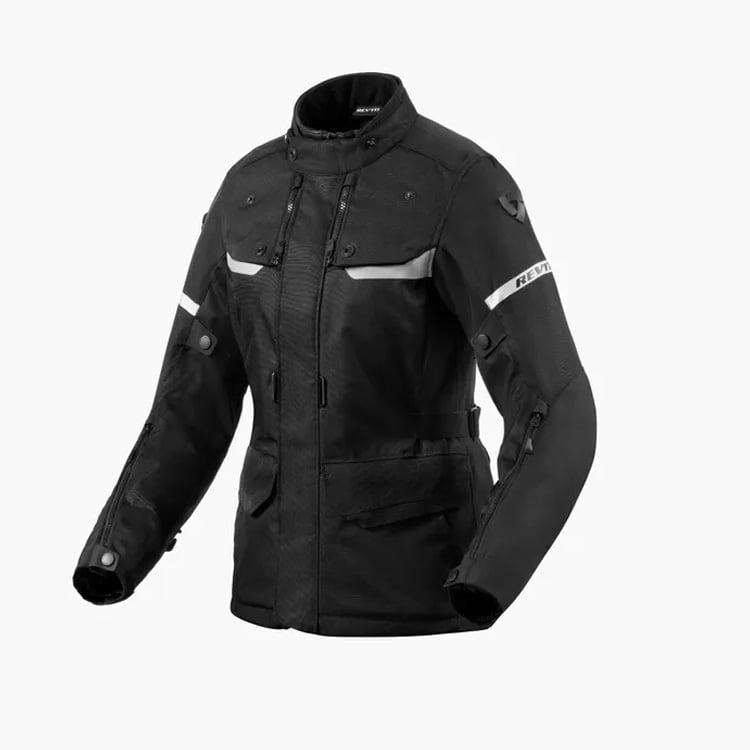 Image of REV'IT! Outback 4 H2O Ladies Noir Blouson Taille 34