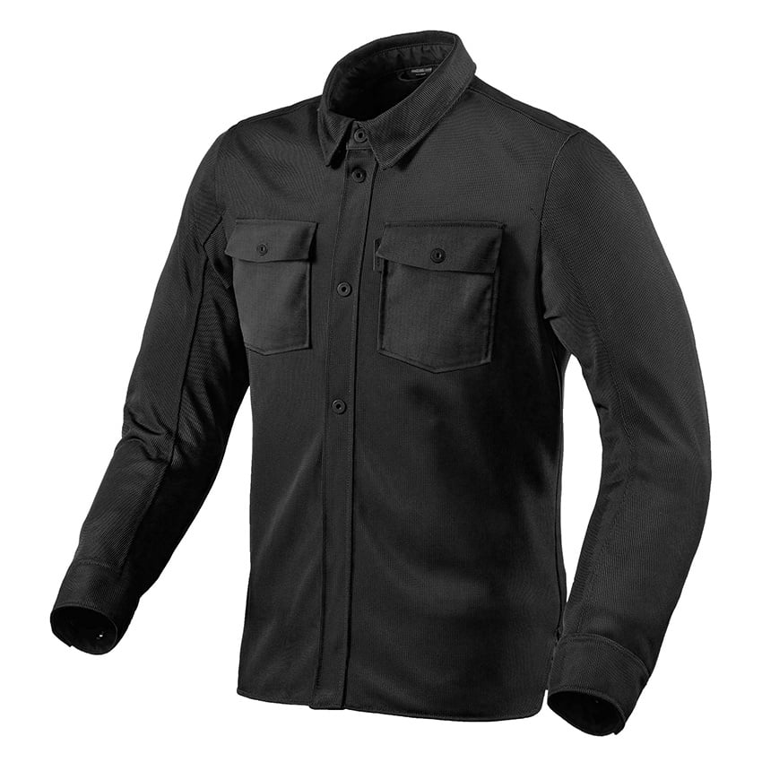 Image of REV'IT! Overshirt Tracer Air 2 Schwarz Jacke Größe M