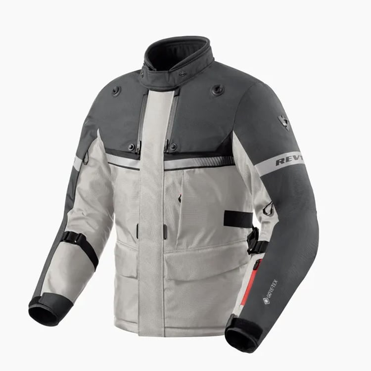 Image of REV'IT! Poseidon 3 GTX Jacket Silver Anthracite Talla L