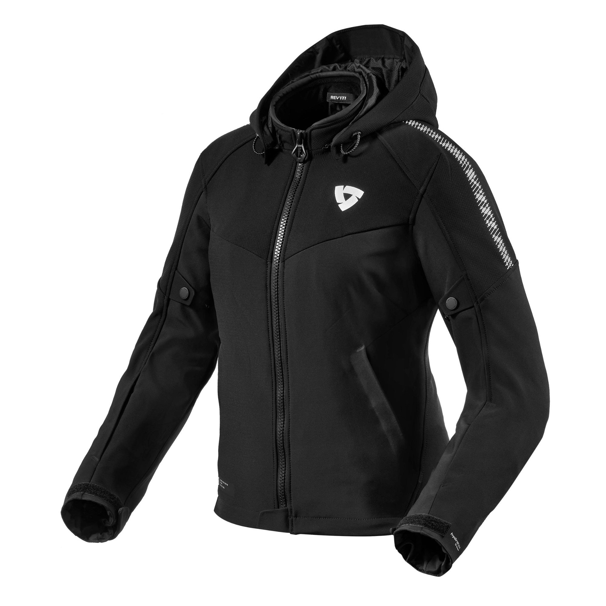 Image of REV'IT! Proxy H2O Ladies Schwarz Weiß Jacke Größe 40