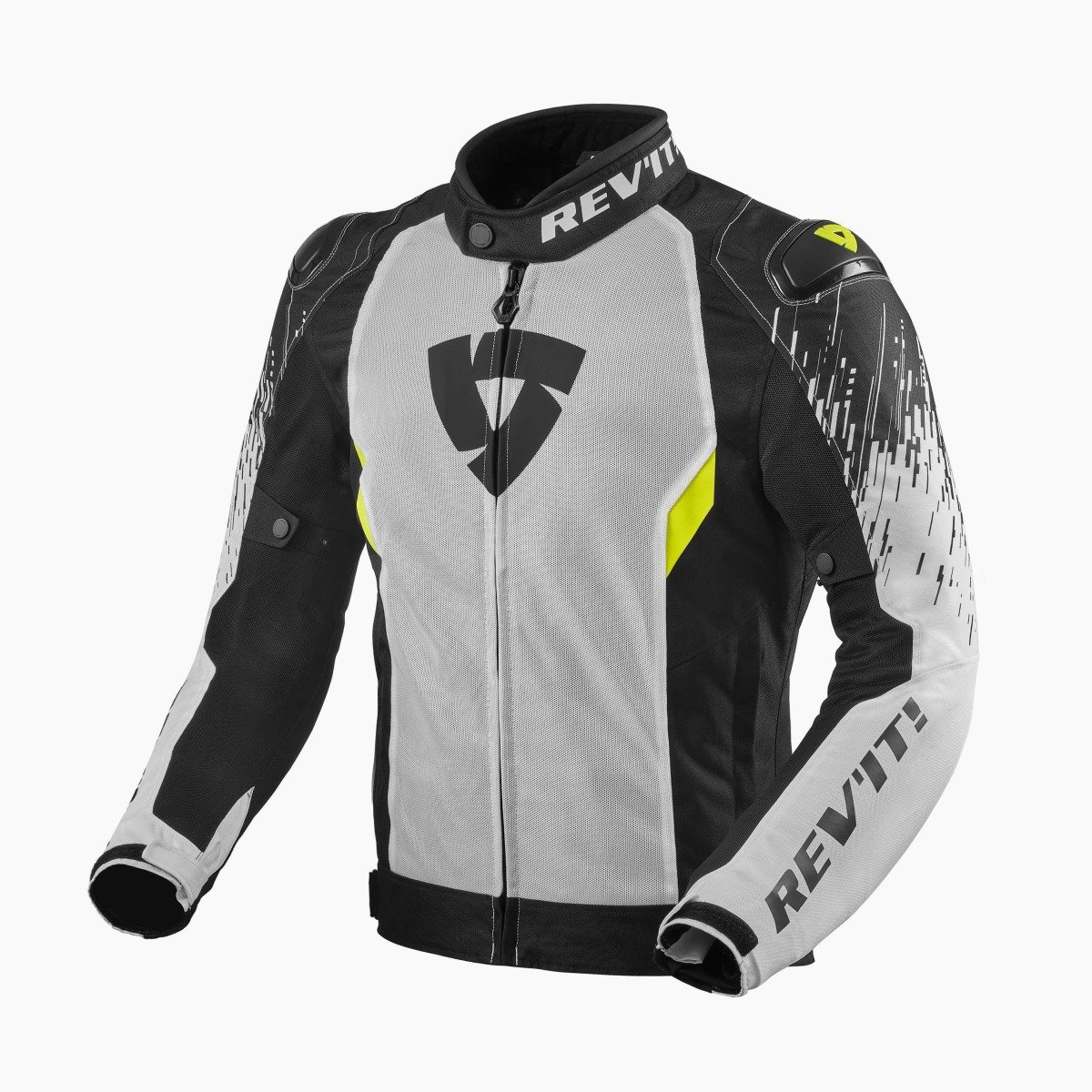 Image of REV'IT! Quantum 2 Air Jacket White Black Talla S