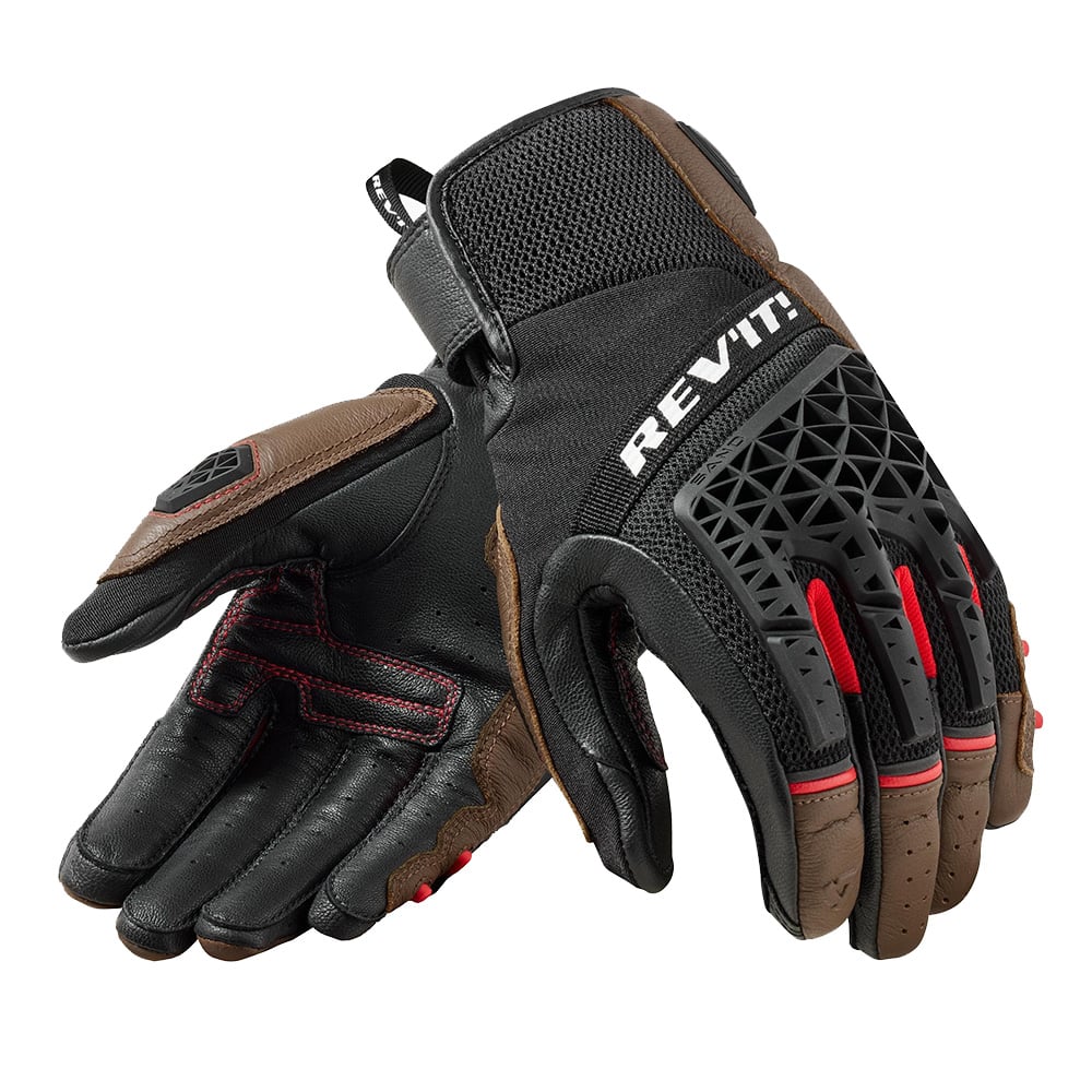 Image of REV'IT! Sand 4 Gloves Brown Black Talla 2XL