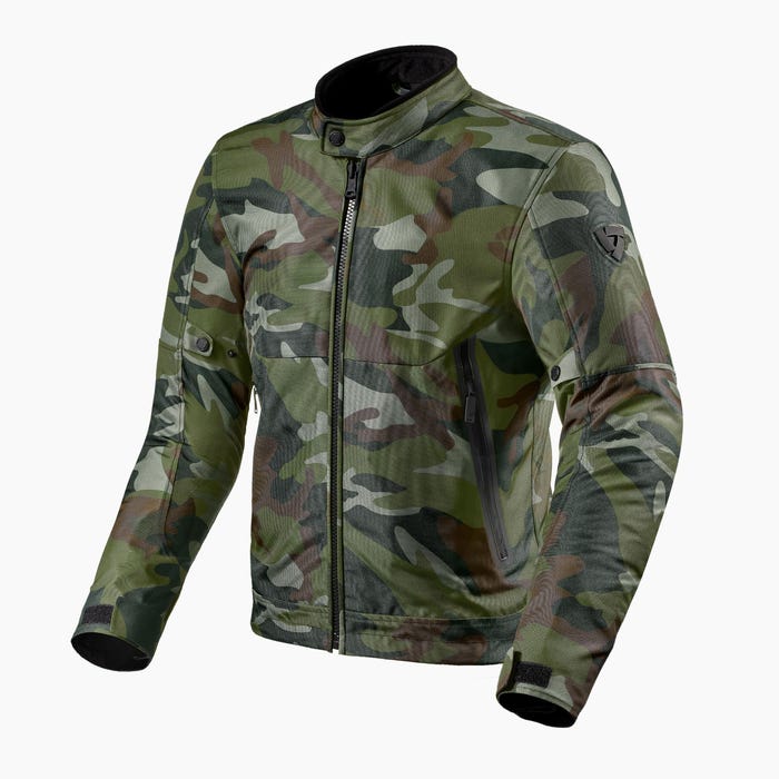 Image of REV'IT! Shade H2O Camo Light Gris Blouson Taille S