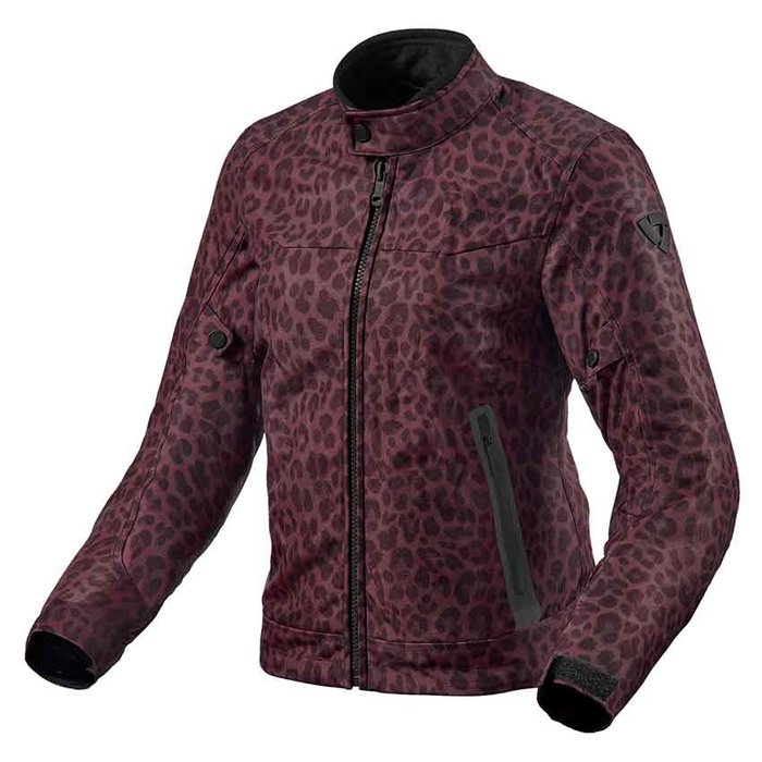 Image of REV'IT! Shade H2O Jacket Lady Leopard Red Talla S