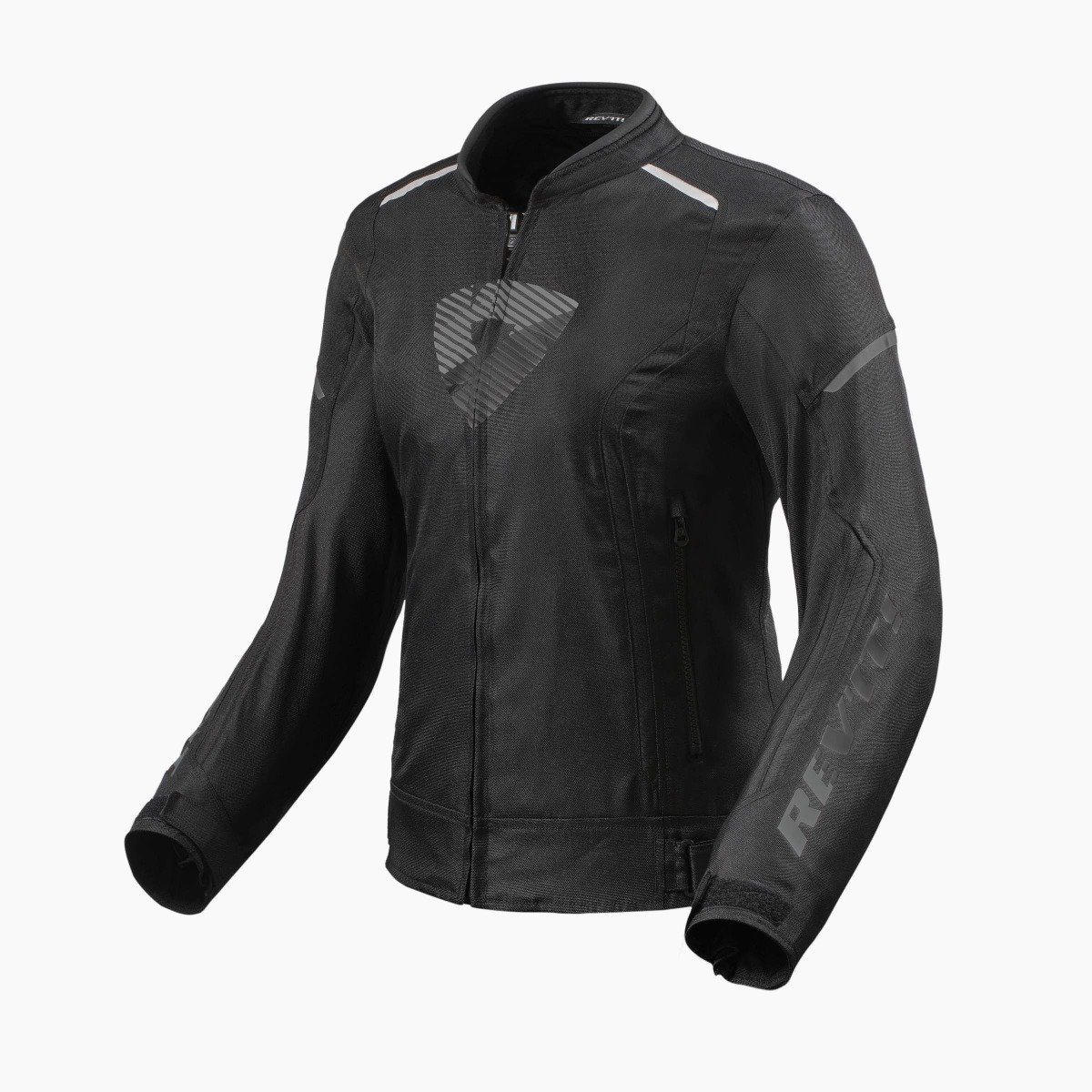 Image of REV'IT! Sprint H2O Ladies Schwarz Anthracite Jacke Größe 38