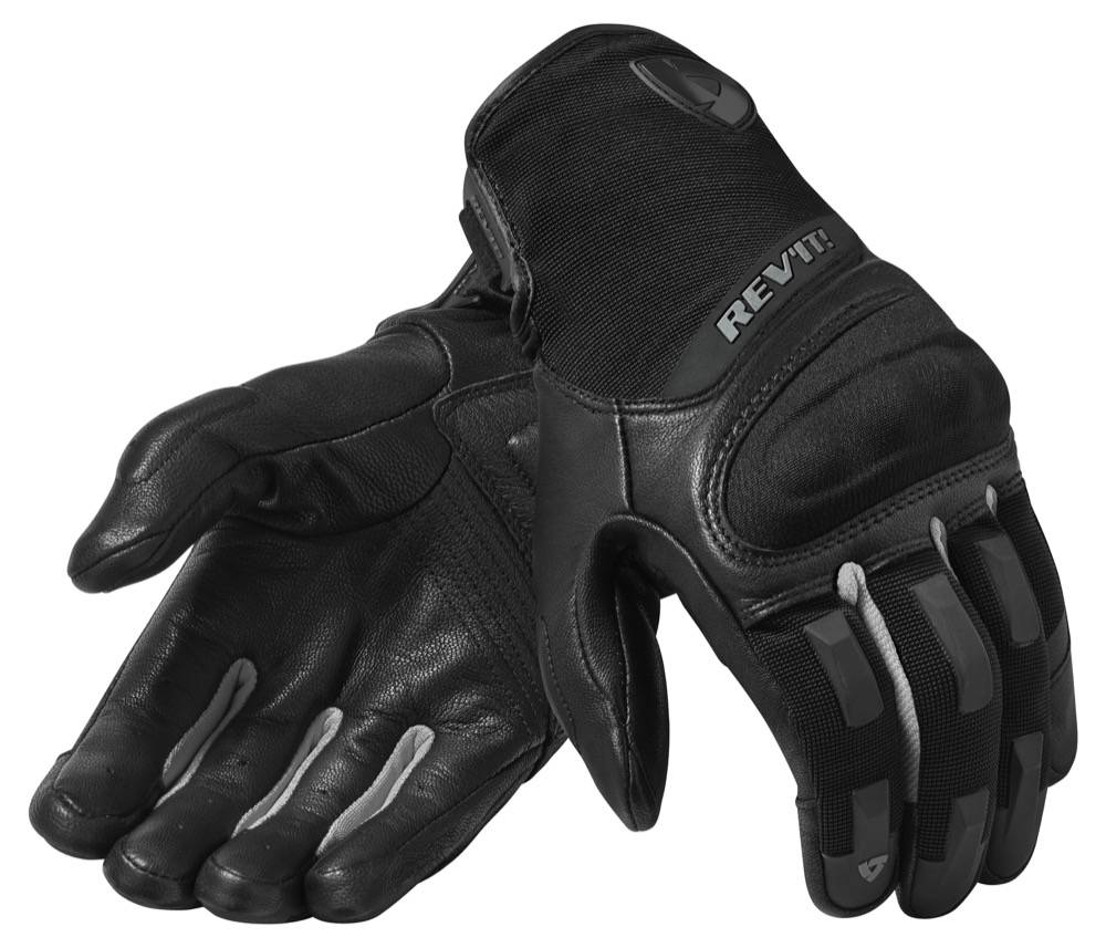 Image of REV'IT! Striker 3 Guantes Motorista Plata Negro Talla XS