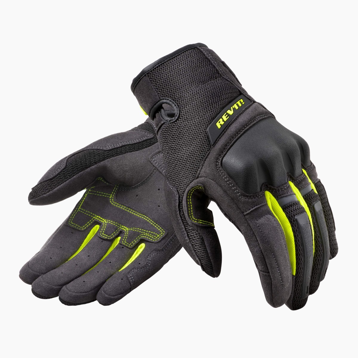 Image of REV'IT! Volcano Black Neon Yellow Talla S