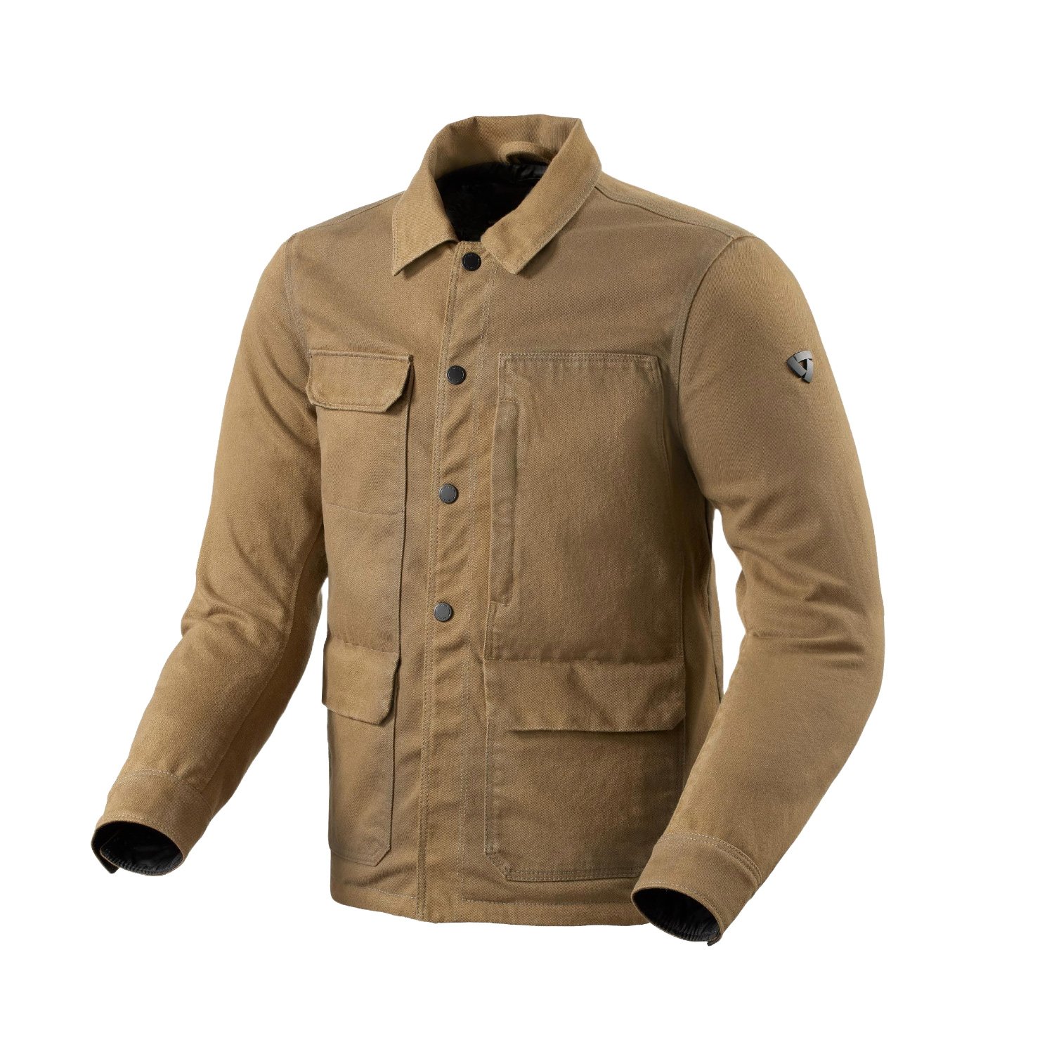 Image of REV'IT! Worker 2 Overshirt Dark Camel Blouson Taille XL