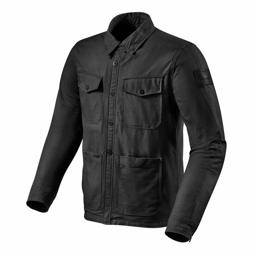 Image of REV'IT! Worker Sobrecamisa Motorista Negra Talla 2XL