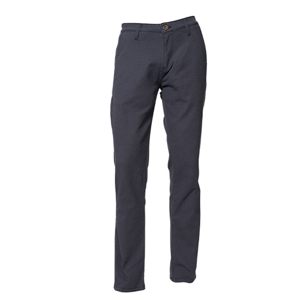 Image of ROKKER Tweed Chino Tapered Slim Blau Hose Größe L30/W40