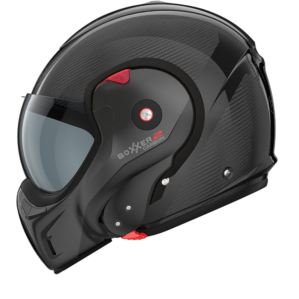 Image of ROOF RO9 BOXXER 2 Carbon Wonder Black Modular Helmet Größe SM