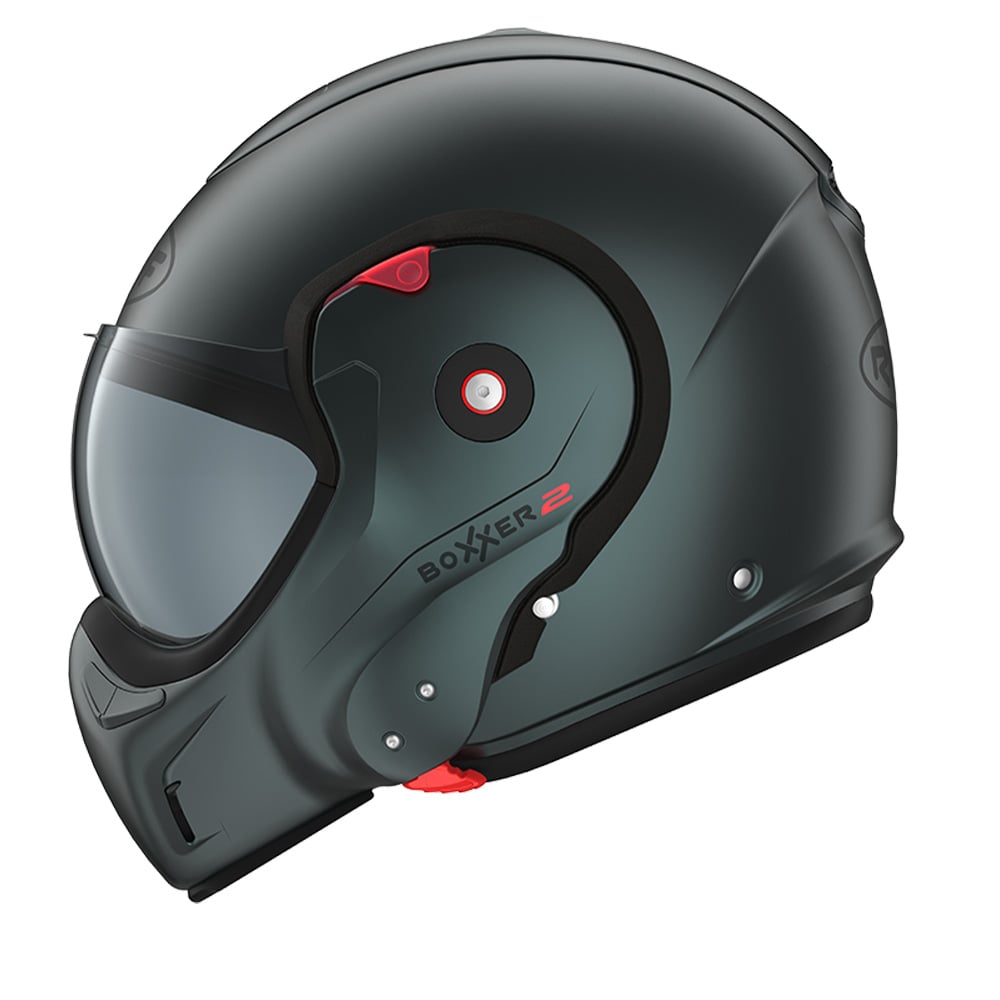 Image of ROOF RO9 BOXXER 2 Mat Petrol Modular Helmet Size 2XL ID 3662305016833